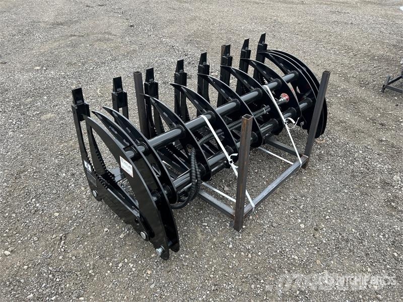 GIYI GY-CLG72 72 in Skid Steer Root Rake Pöyhimet ja haravat