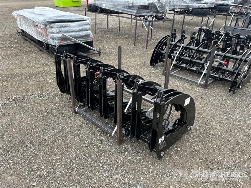 GIYI GY-CLG72 72 in Skid Steer Root Rake Pöyhimet ja haravat