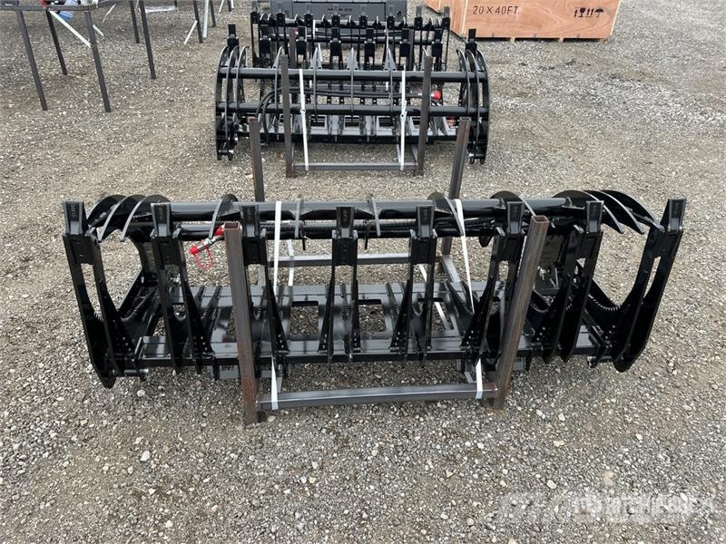 GIYI GY-CLG72 72 in Skid Steer Root Rake Pöyhimet ja haravat