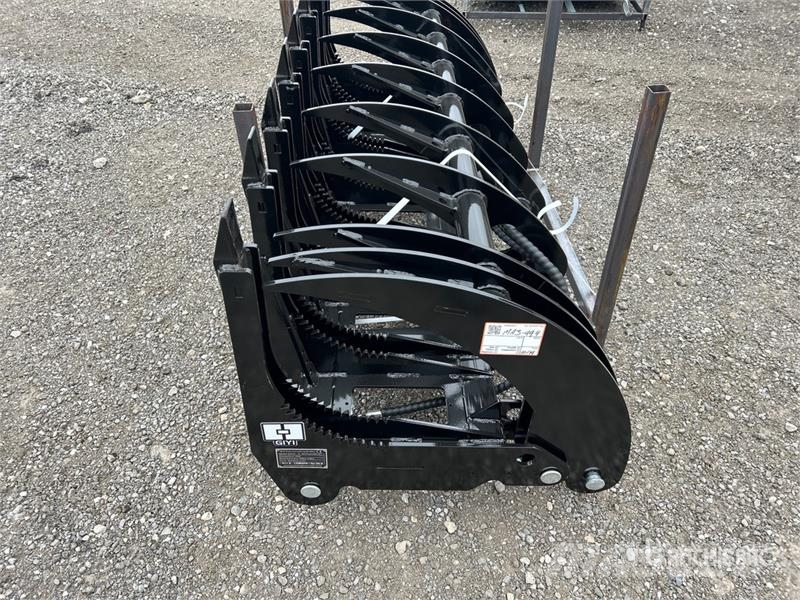 GIYI GY-CLG72 72 in Skid Steer Root Rake Pöyhimet ja haravat