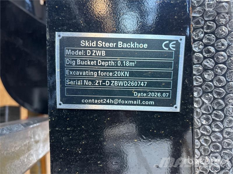  GIYI GY-D ZWB 59 in Skid Steer Backhoe (Unused) جرافات عكسية