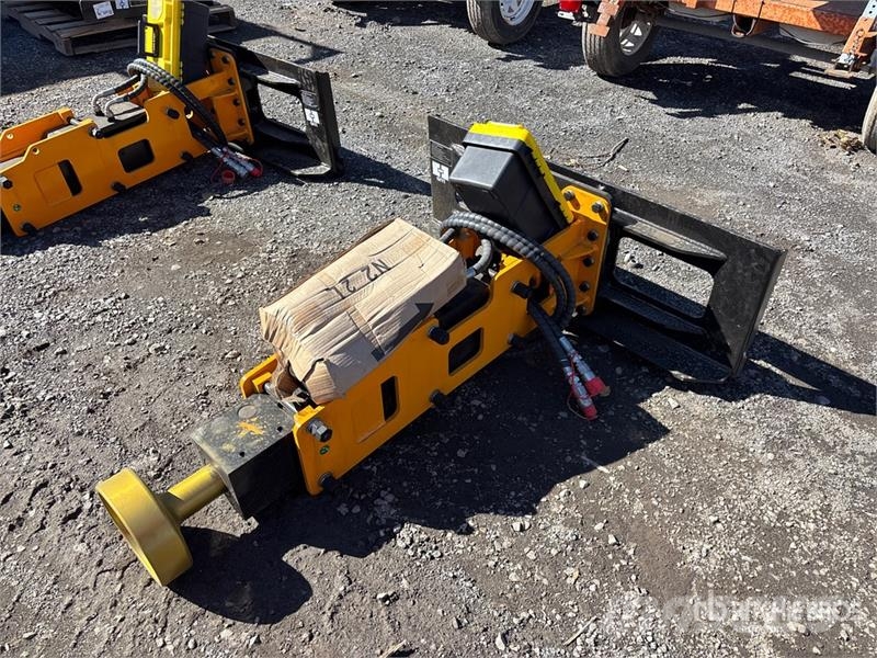 GIYI GY-D680 Skid Steer Post Driver (Unused) Fencing equipment