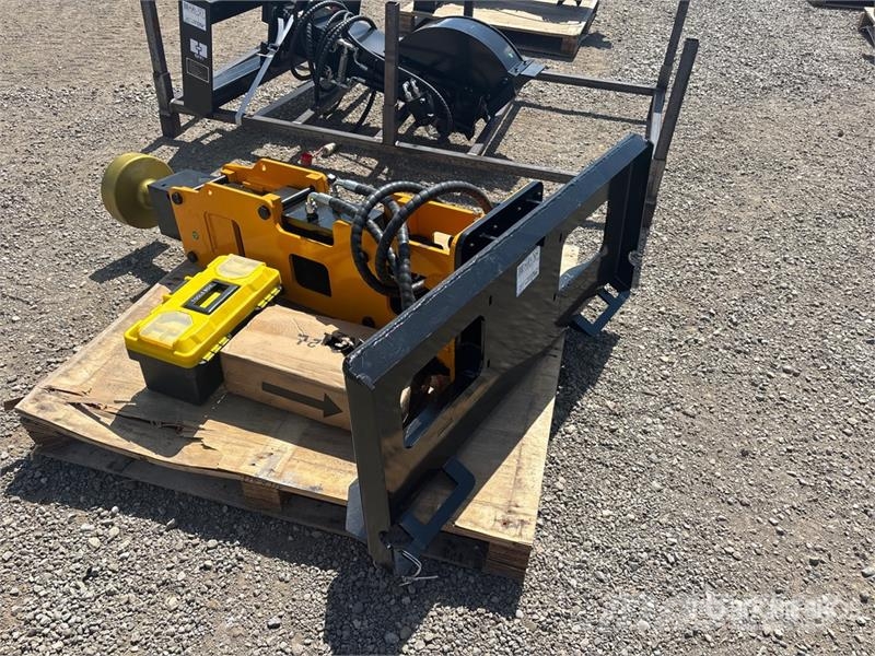GIYI GY-D680 Skid Steer Post Driver (Unused) Zäune und Zubehör
