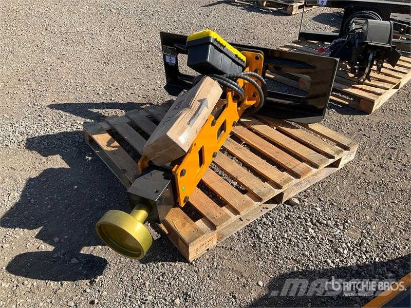  GIYI GY-D680 Skid Steer Post Driver (Unused) Zäune und Zubehör