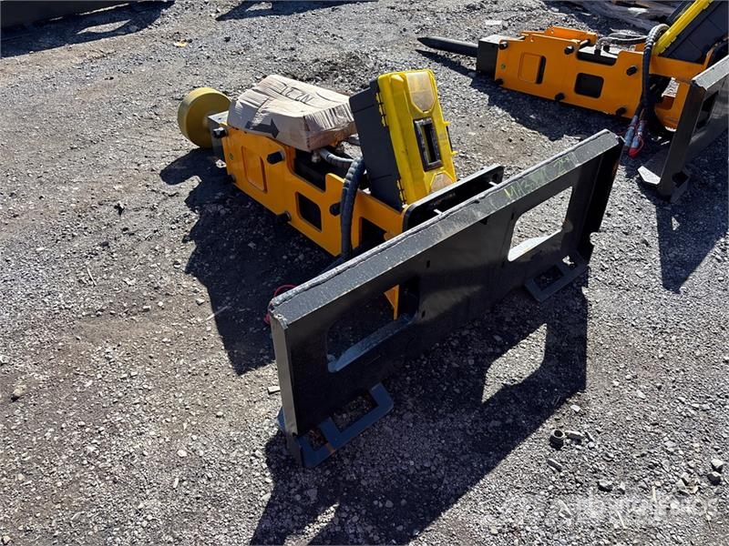 GIYI GY-D680 Skid Steer Post Driver (Unused) Fencing equipment