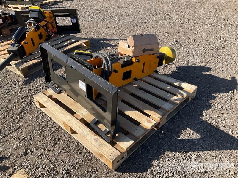  GIYI GY-D680 Skid Steer Post Driver (Unused) Zäune und Zubehör