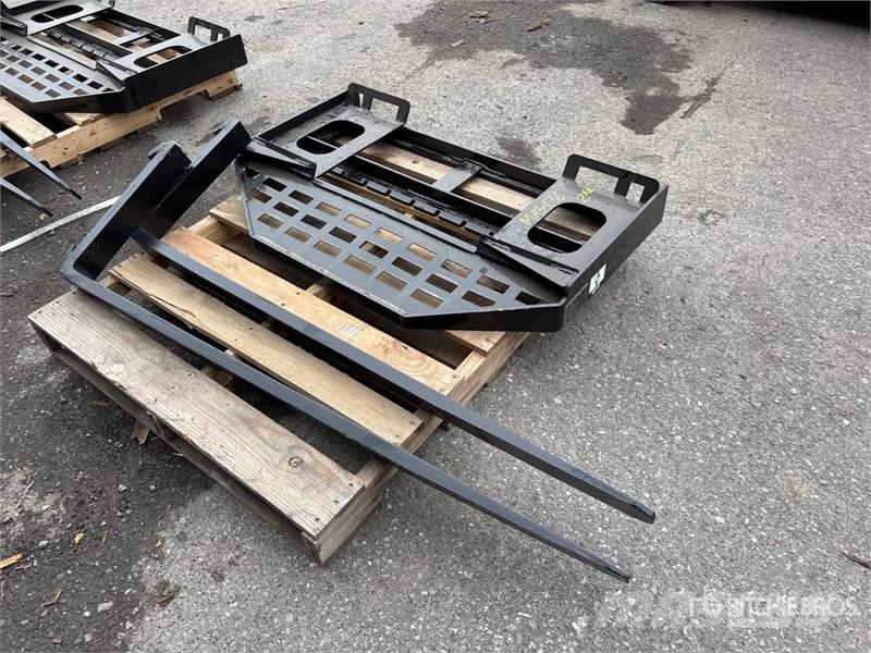  GIYI GY-DHC 59 in Skid Steer Forks (Unused) Pallgafflar