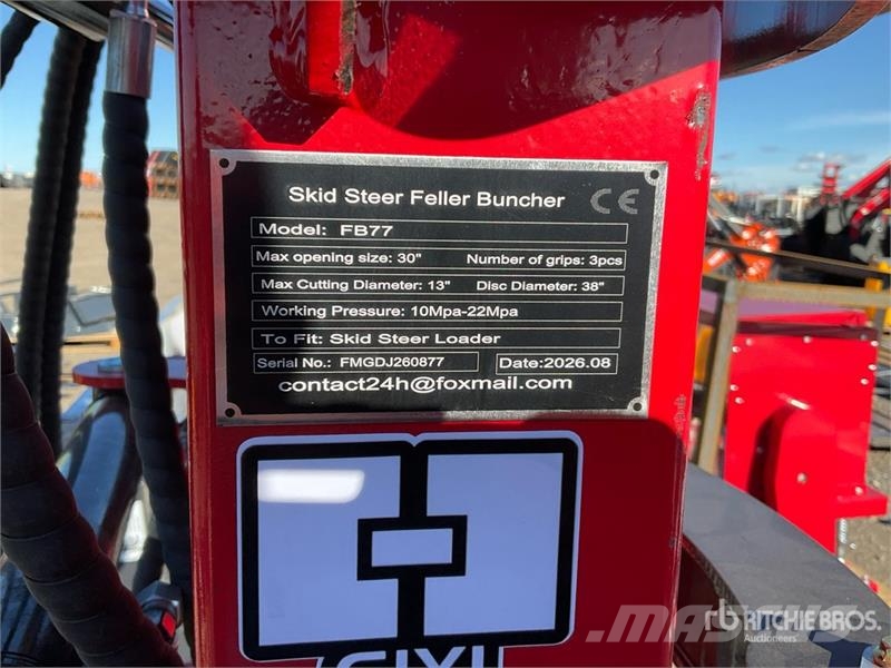 GIYI GY-FB77 30 in Skid Steer Feller Buncher (Unus Anlegg - Annet