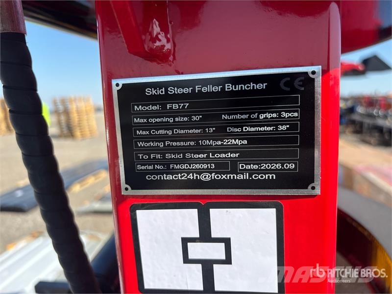 GIYI GY-FB77 30 in Skid Steer Feller Buncher (Unus Građevinarstvo – ostalo