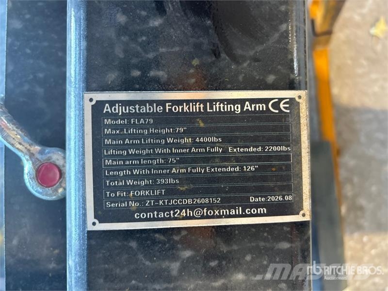 GIYI GY-FLA79 126 in Forklift Telescopic Boom (Unu Andere Ausstattung und Zubehör