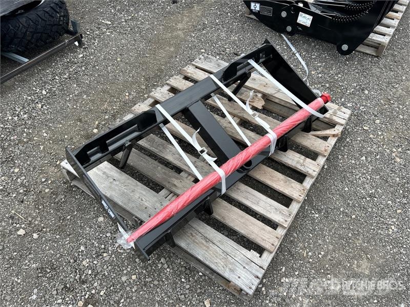 GIYI GY-HF47 47 in Skid Steer Bale Spear Andre komponenter