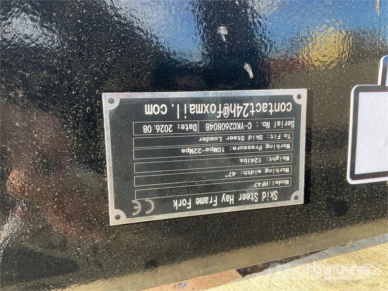 GIYI GY-HF47 Skid Steer Hay Frame (Unused) Andre komponenter