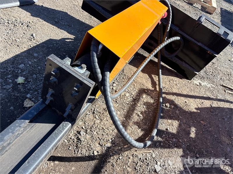  GIYI GY-HLS82 25 in Skid Steer Log Splitter (Unuse قطاعات وقسامات خشب