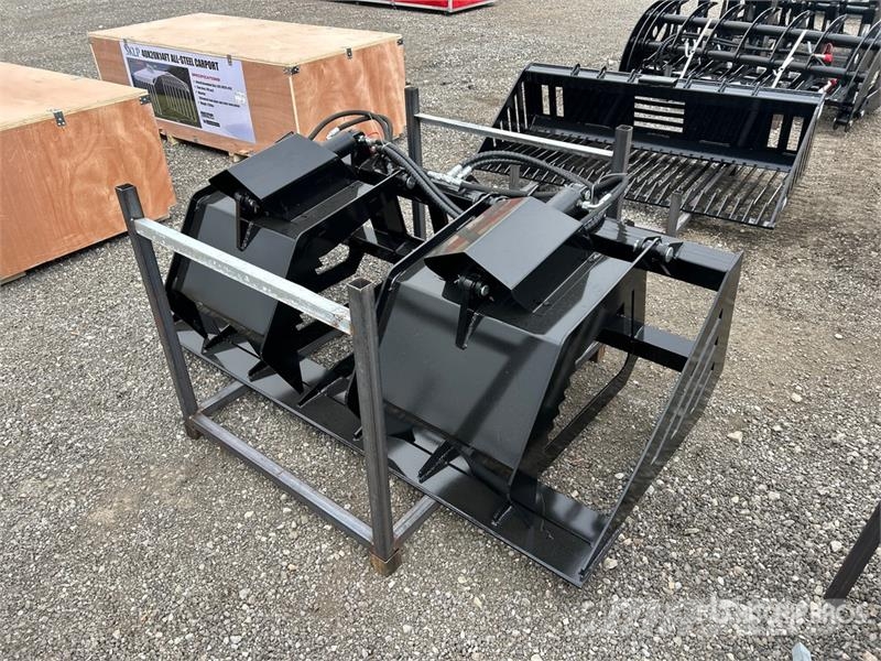  GIYI GY-HWG78 70 in Skeleton Skid Steer Grapple Bu Gripere