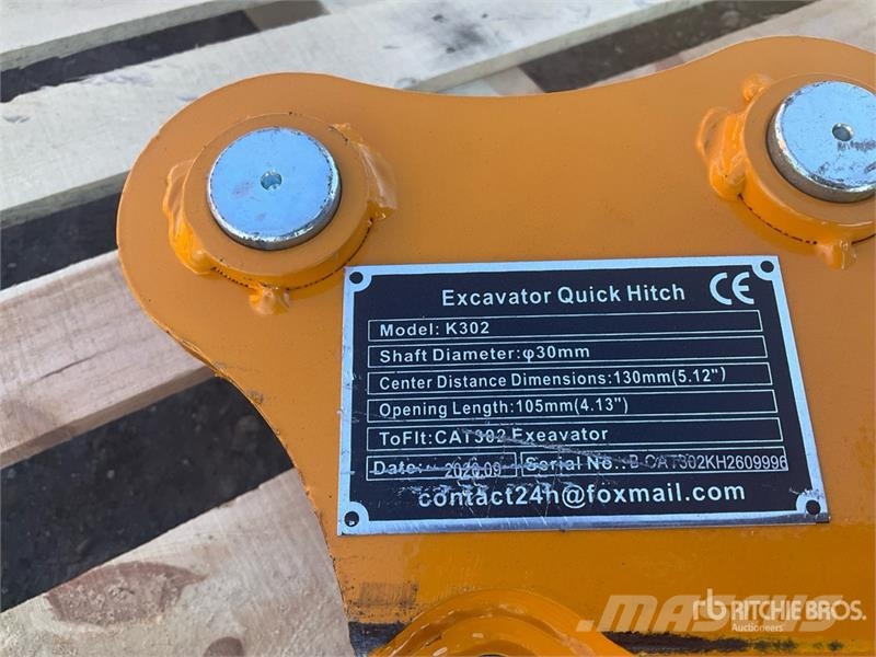 GIYI GY-K302 Excavator Coupler (Unused) Quick connectors