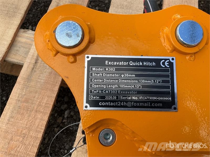 GIYI GY-K302 Excavator Coupler (Unused) موصلات سريعة