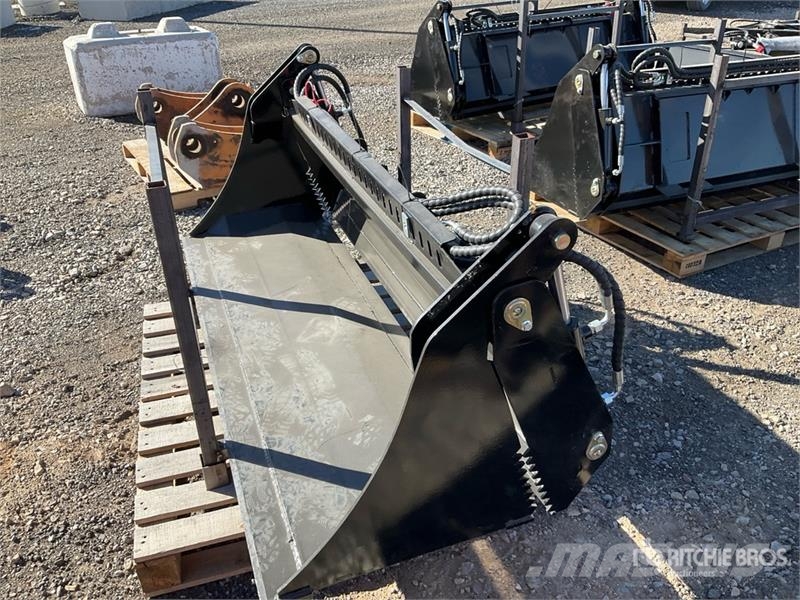  GIYI GY-KH72 72 in Multi-Purpose Skid Steer Bucket Cucharones