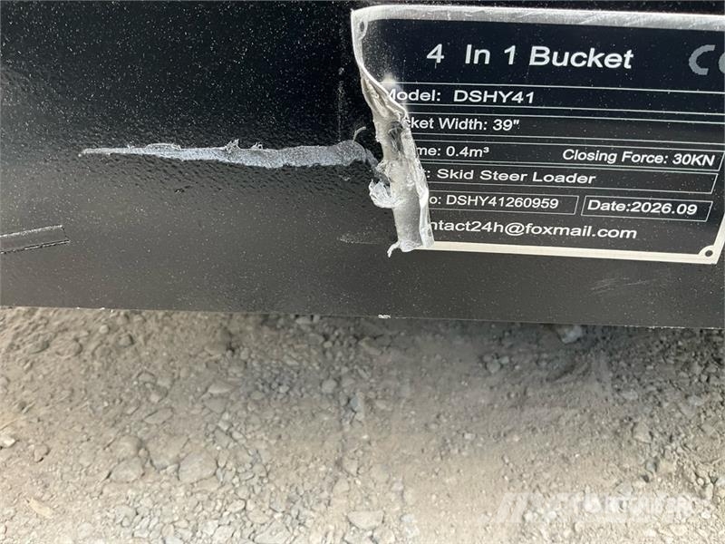 GIYI GY-KH72 72 in Multi-Purpose Skid Steer Bucket Kašike / Korpe