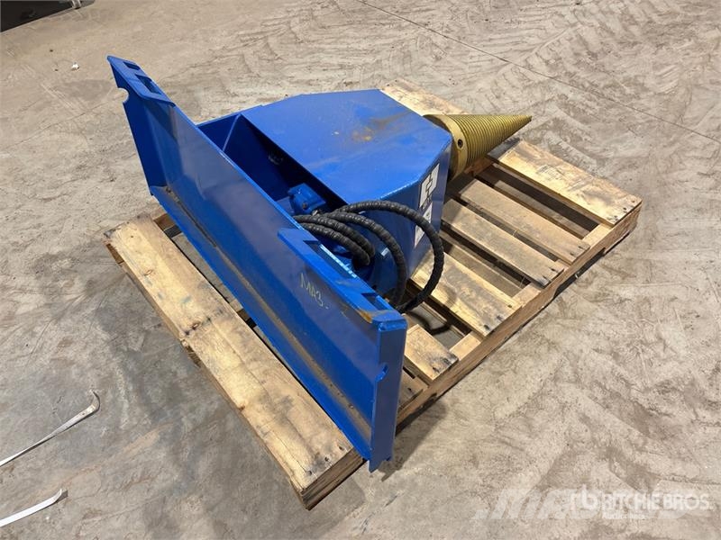  GIYI GY-LS43 43 in Skid Steer Log Splitter (Unused قطاعات وقسامات خشب