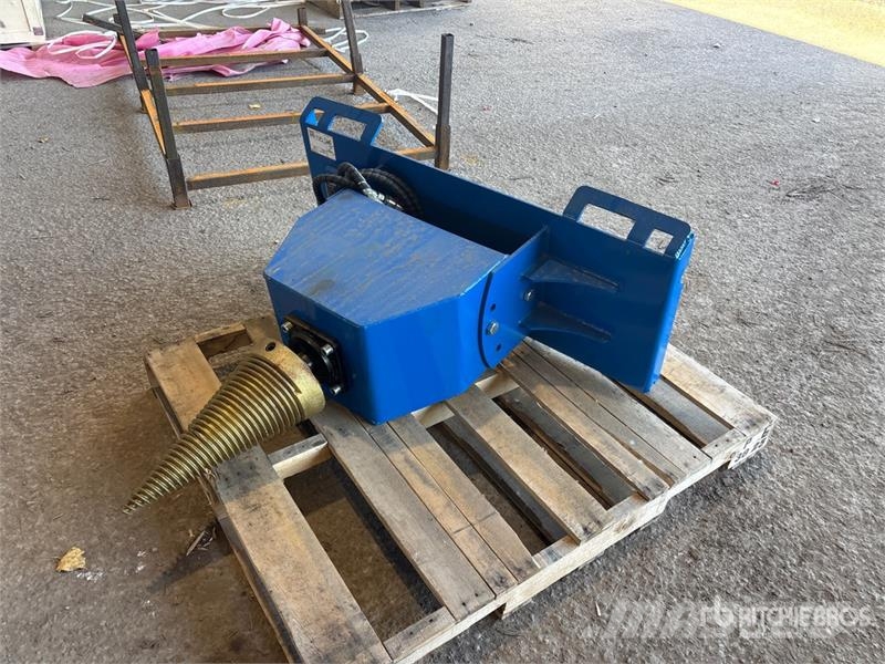  GIYI GY-LS43 43 in Skid Steer Log Splitter (Unused قطاعات وقسامات خشب
