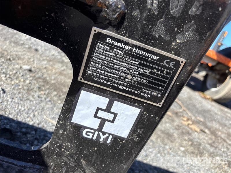 GIYI GY-P680 Skid Steer Breaker (Unused) Hammers / Breakers