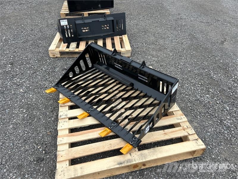  GIYI GY-RB44 44 in Rock Mini Skid Steer Bucket (Un Kašike / Korpe