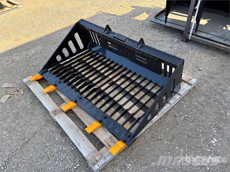 GIYI GY-RB44 Rock Mini Skid Steer Bucket (Unused) Godet