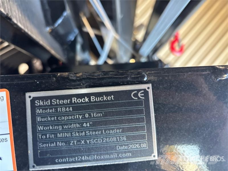 GIYI GY-RB44 Rock Mini Skid Steer Bucket (Unused) Ковши