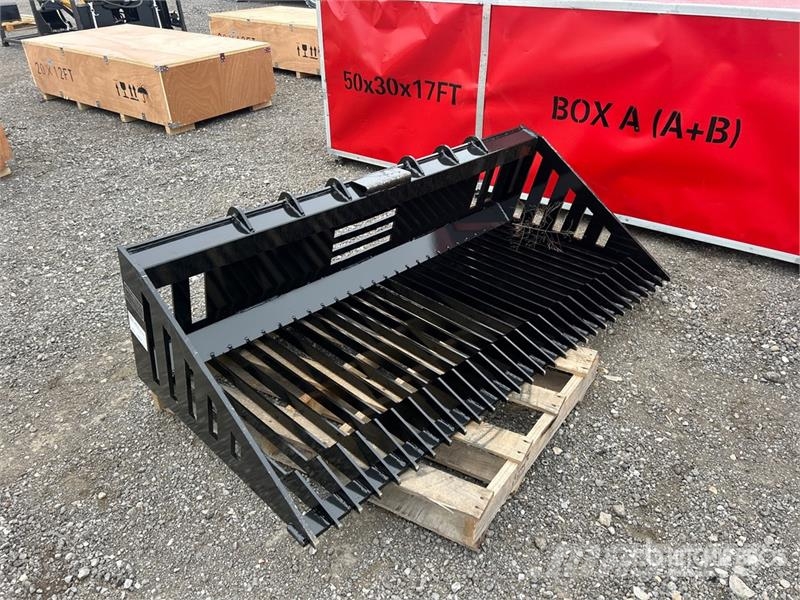 GIYI GY-RB66 66 in Skeleton Skid Steer Bucket (Unu Schaufeln