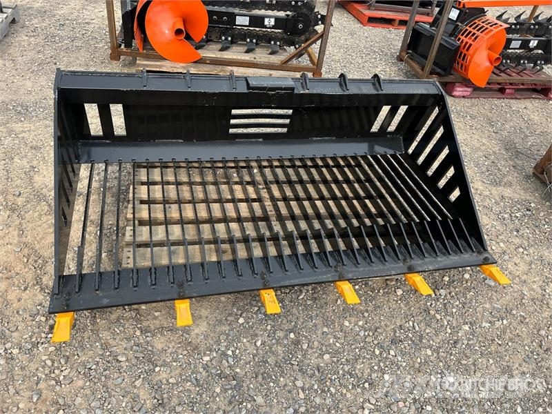 GIYI GY-RB66 66 in Skeleton Skid Steer Bucket (Unu Godet