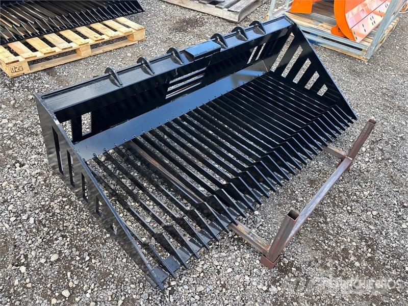 GIYI GY-RB66N 66 in Rock Skid Steer Bucket (Unused دلاء