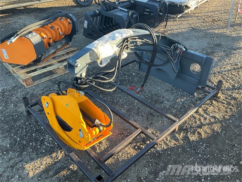 GIYI GY-RG63 2200 lb Rotating Skid Steer Grapple ( Pinze