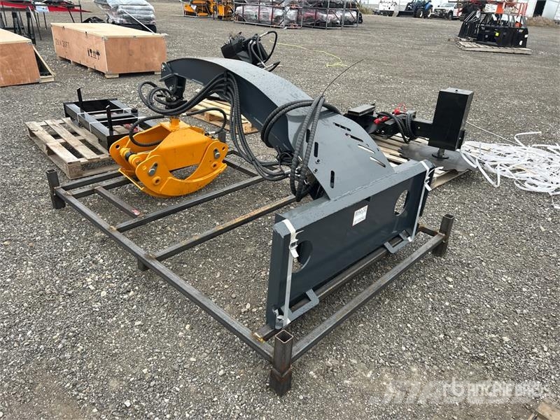  GIYI GY-RG63 47 in Rotating Skid Steer Grapple Pinze