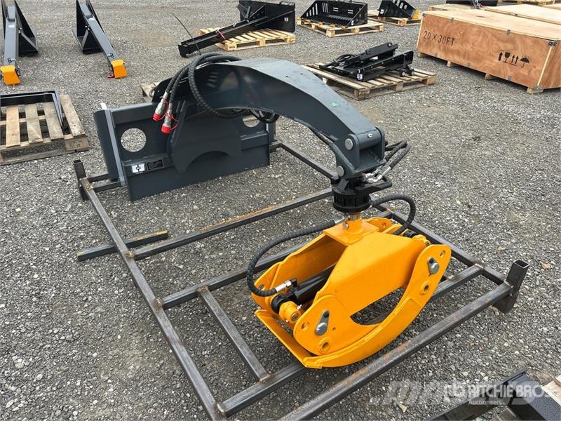  GIYI GY-RG63 47 in Rotating Skid Steer Grapple Pinze