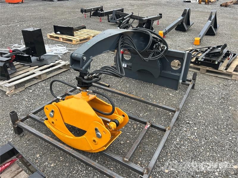  GIYI GY-RG63 47 in Rotating Skid Steer Grapple Pinze
