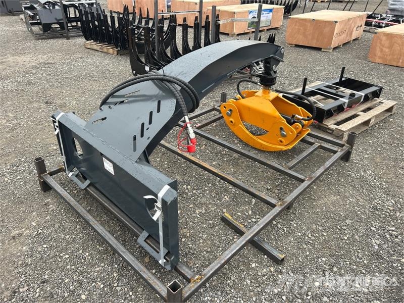  GIYI GY-RG63 47 in Rotating Skid Steer Grapple Pinze