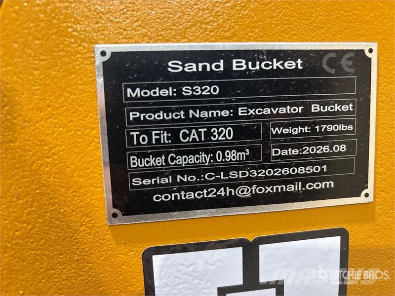 GIYI GY-S320 Skeleton Excavator Bucket - Fits Cat Ковши