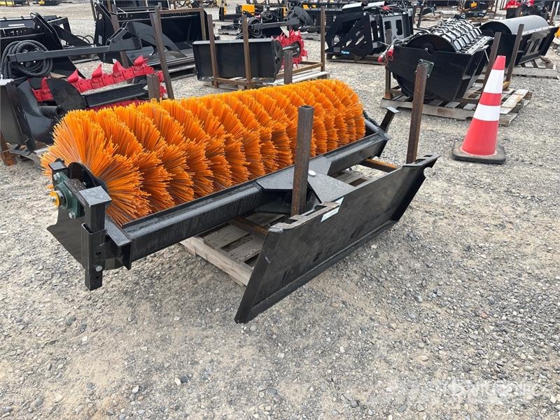 GIYI GY-SE61 61 in Skid Steer Broom (Unused) Süpürgeler