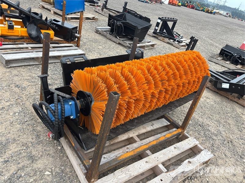 GIYI GY-SE61 61 in Skid Steer Broom (Unused) Süpürgeler