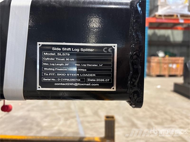 GIYI GY-SLS79 26 in Skid Steer Log Splitter (Unuse Cepilniki, lesni drobilci, in žage