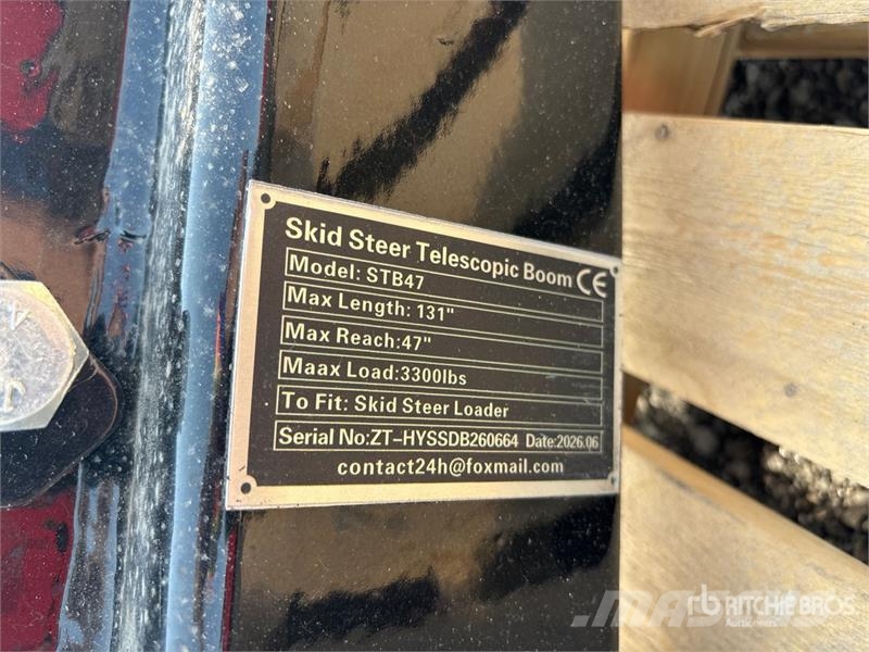GIYI GY-STB47 131 in Telescopic Skid Steer Boom (U Строителство - Други