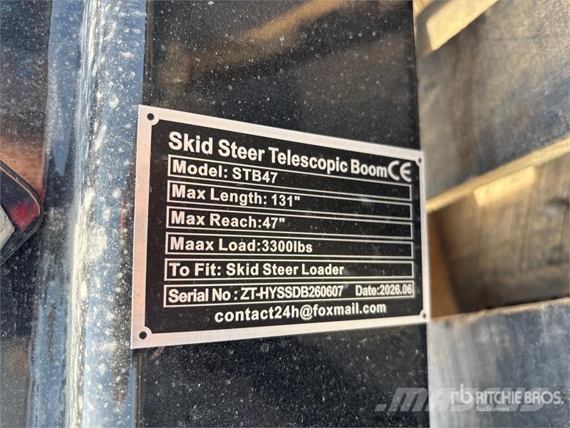GIYI GY-STB47 131 in Telescopic Skid Steer Boom (U Строителство - Други