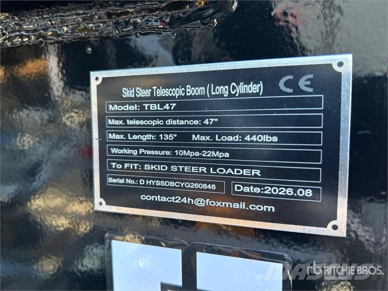  GIYI GY-STL75 75 in Skid Steer Tire Lifter (Unused Otros componentes