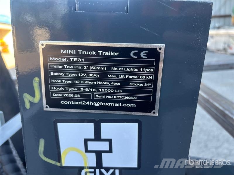 GIYI GY-TE780 Fifth Wheel Wrecker Attachment (Unus Ostale kargo komponente