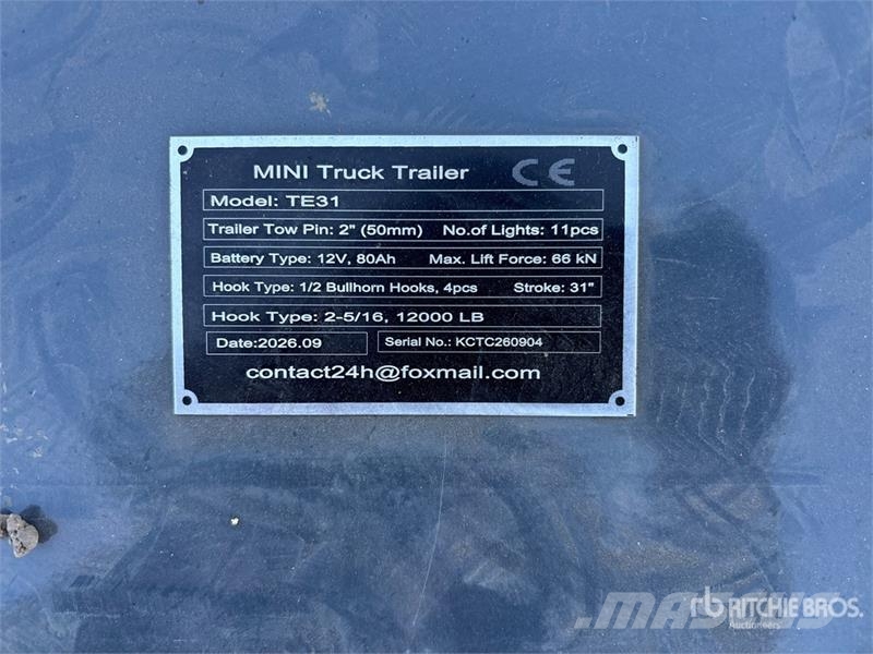  GIYI GY-TE780 Fifth Wheel Wrecker Attachment (Unus Otros componentes