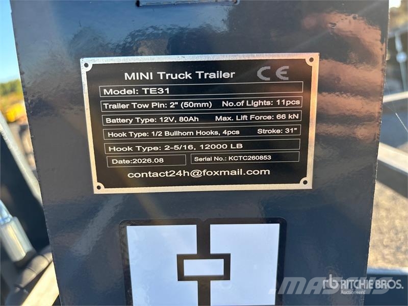 GIYI GY-TE780 Fifth Wheel Wrecker Attachment (Unus Ostale kargo komponente