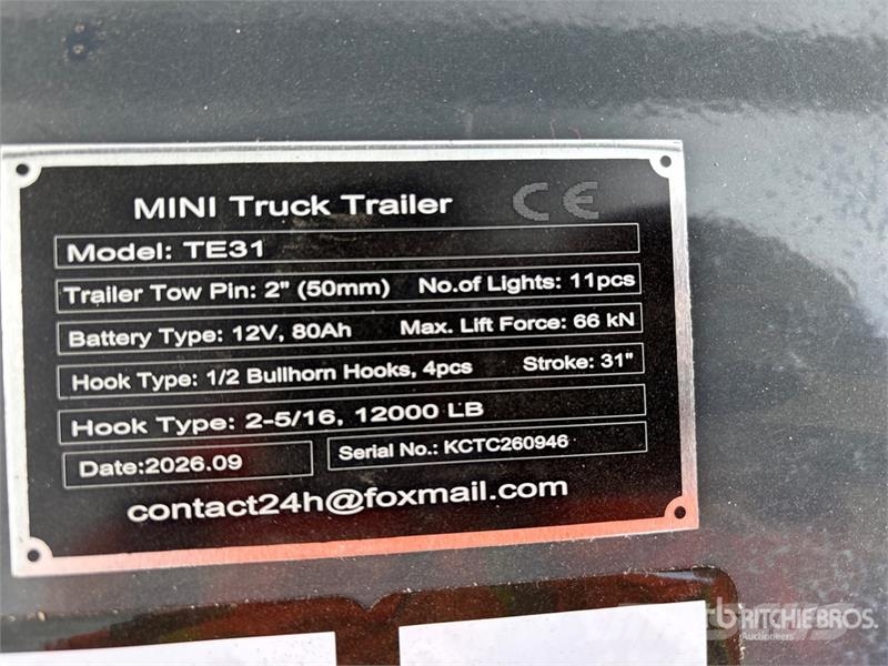  GIYI GY-TE780 Fifth Wheel Wrecker Attachment (Unus Other components