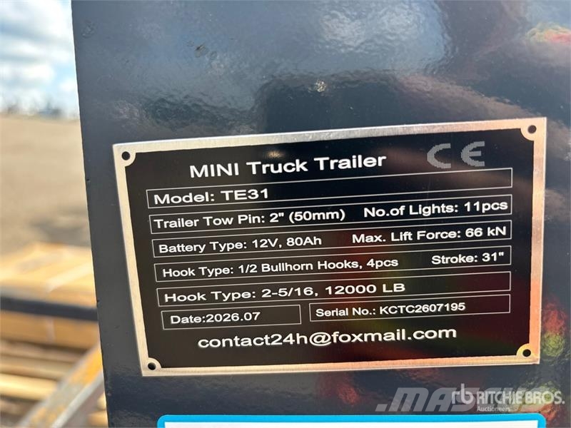 GIYI GY-TE780 Fifth Wheel Wrecker Attachment (Unus Transportes - Outros