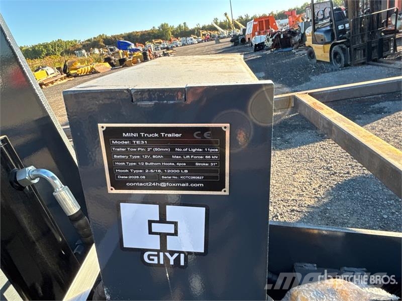 GIYI GY-TE780 Fifth Wheel Wrecker Attachment (Unus Ostale kargo komponente