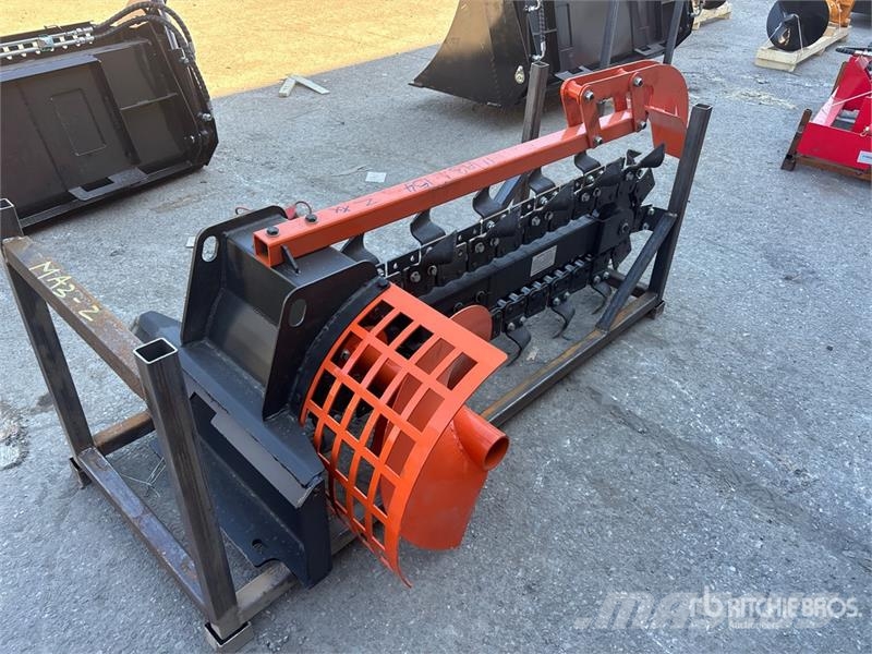  GIYI GY-X39 39 in Mini Skid Steer Trencher (Unused ماكينات حفر خنادق